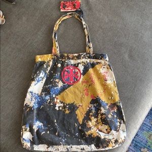 Tory Burch canvas tote